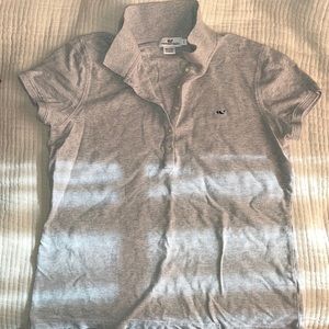 Vineyard vines gray polo short sleeve